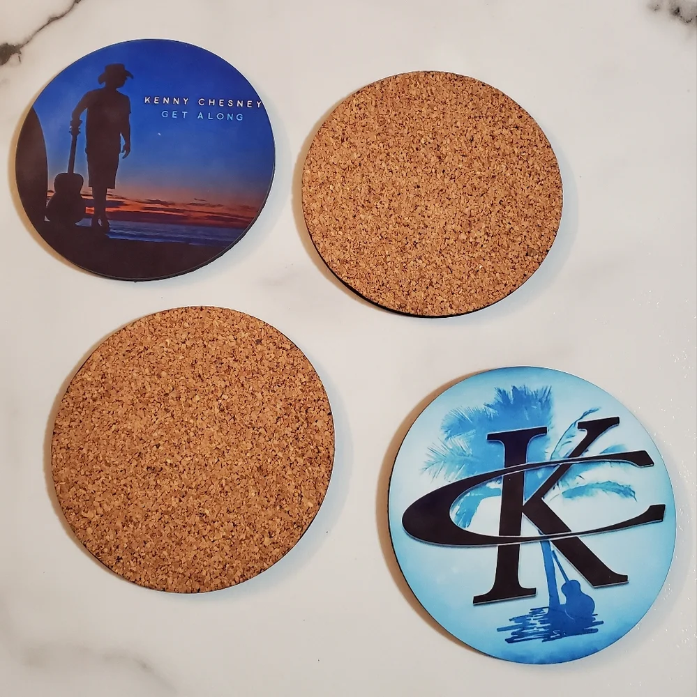 Kenny Chesney Album Cover Coasters